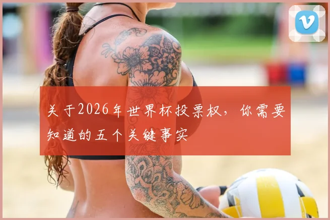 关于2026年世界杯投票权，你需要知道的五个关键事实